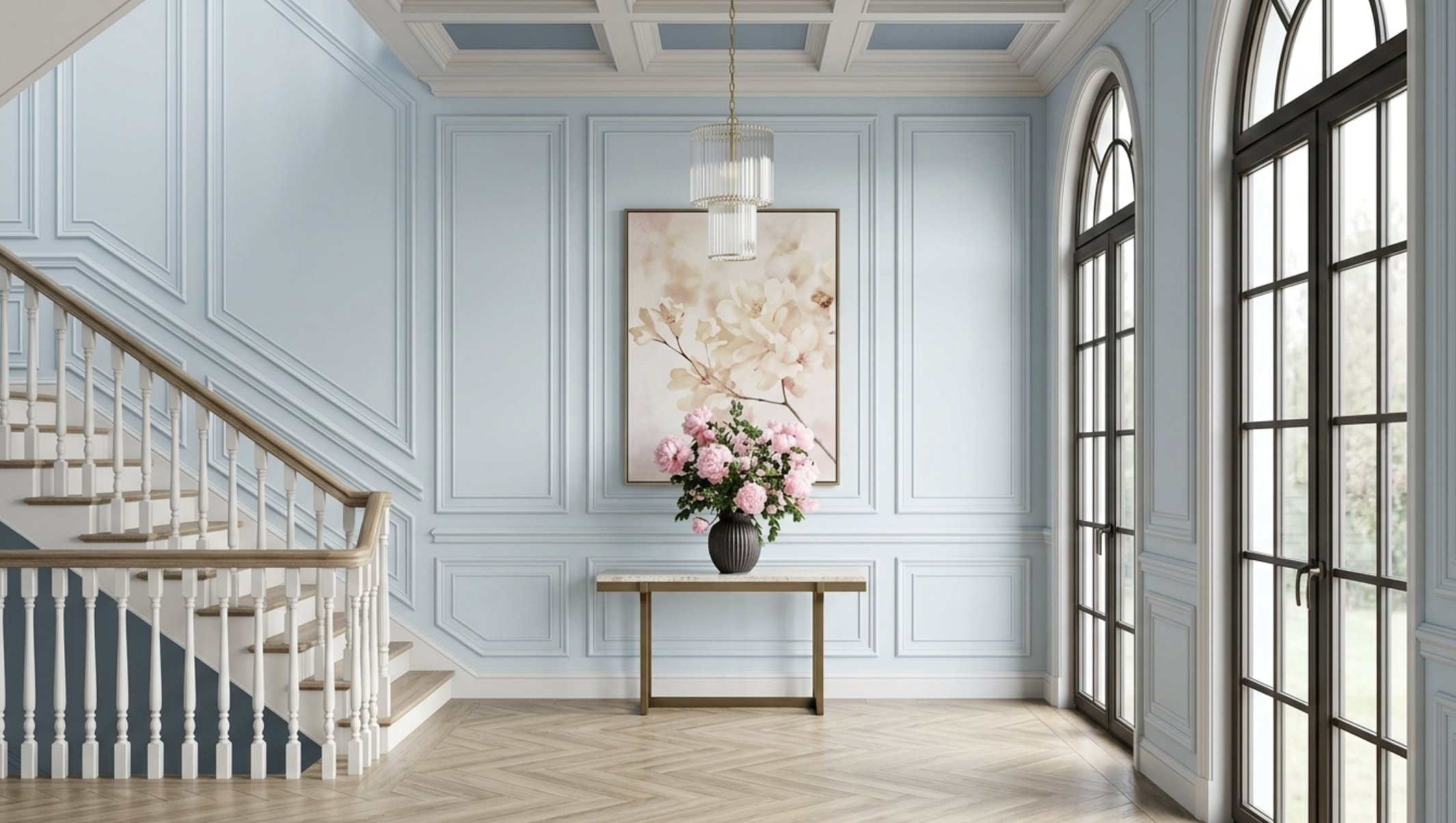 Interior painting — after